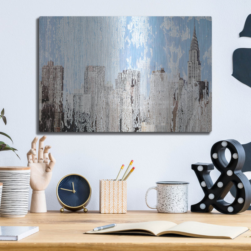 «Chrysler Building New York Art Deco 2» par Irena Orlov, H 12 po x l 16 po
