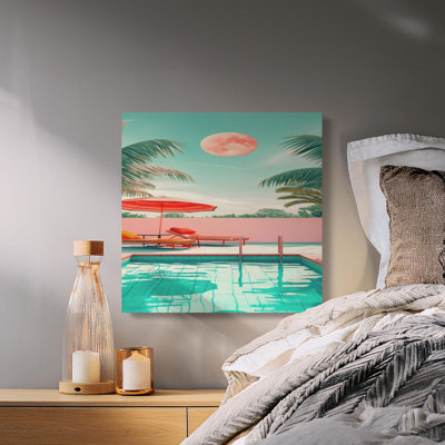 Palomo 1 Piece Wrapped Canvas Wall Art Set