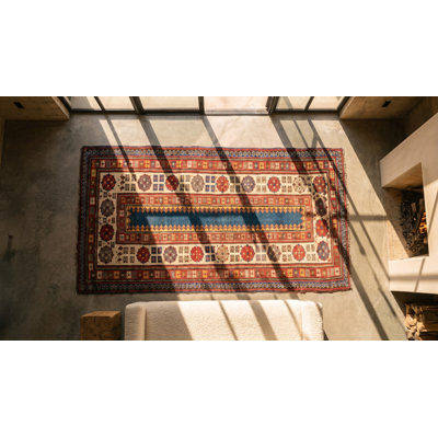 Tapis noué antique Kazak
