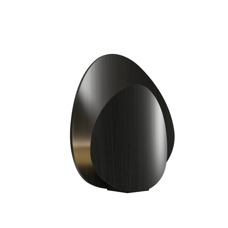Leaf Table Lamp, Charcoal