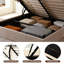 Lit plateforme tapissier avec rangement Arcadia-2133545508-2133545511