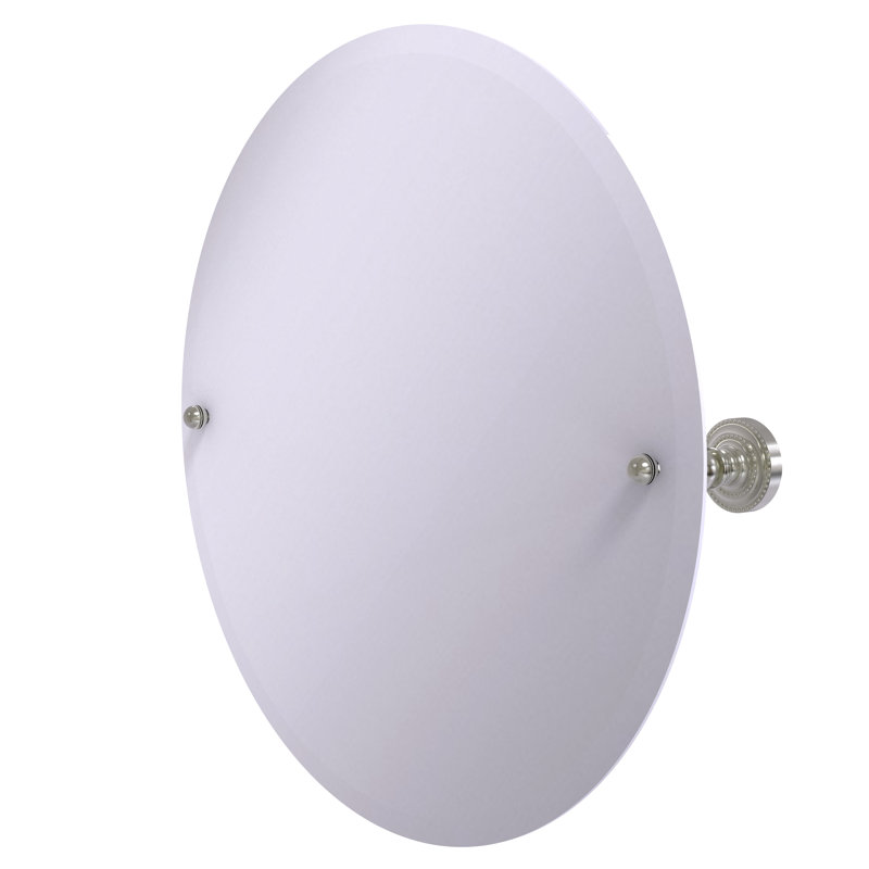 Marchmont Metal Wall Mirror, Satin Nickel