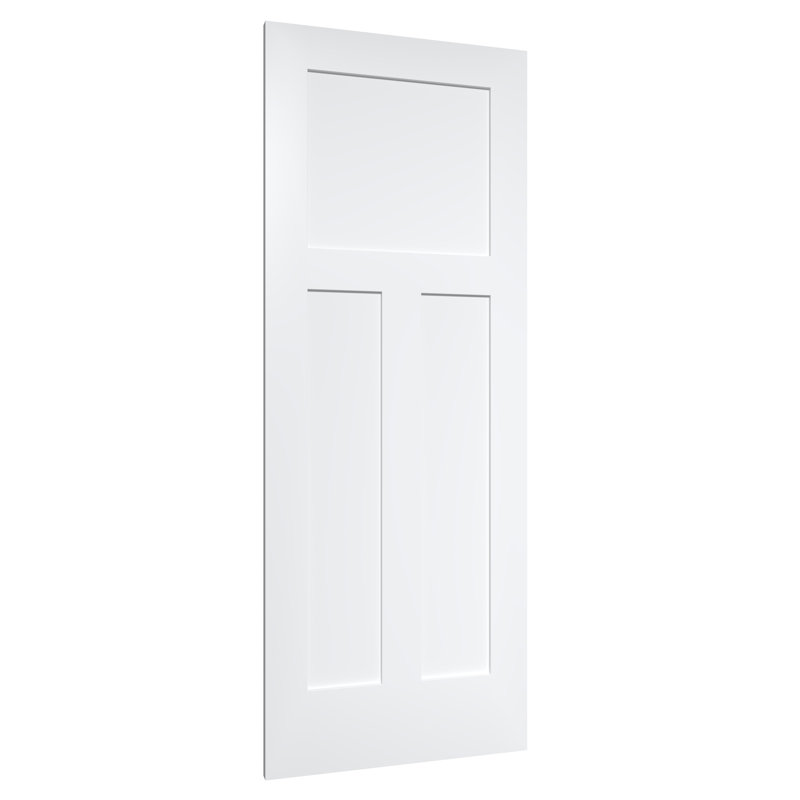 Porte standard en bois lambrissé, 30 po x 80 po