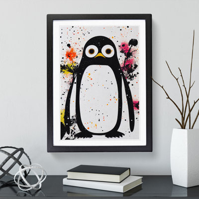 Painted Penguin No.2 - Wall Art