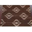 Tapis brun teint naturel kilim 5 x 7