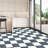 Literary License 12'' W x 12'' L Porcelain Concrete Look Singular Tile-63639338
