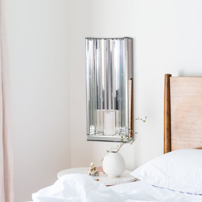 Kaj Glass Candle Wall Light
