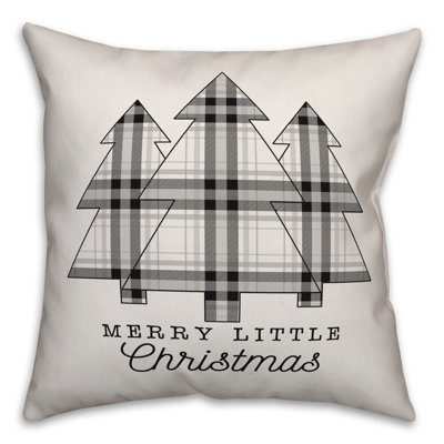  Coussin Merry Little Christmas Trees