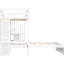 White Twin Over Loft Bed Including Desk, Staircase And Storage In With Staircase, Desk Option-1487280862