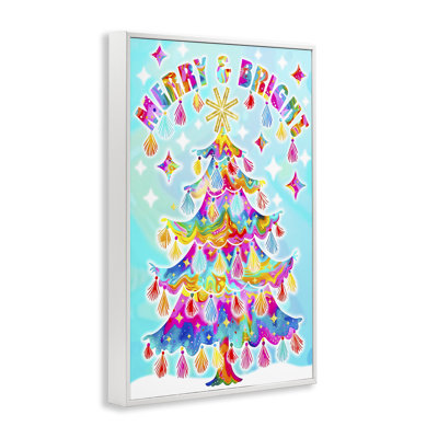 Estampe numérique éclectique «Merry & Bright» par Jess Stempel