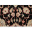 Tapis décoratif en laine noir noué à la main Agra 9 pi 2 po x 11 pi 9 po one-of-a-kind