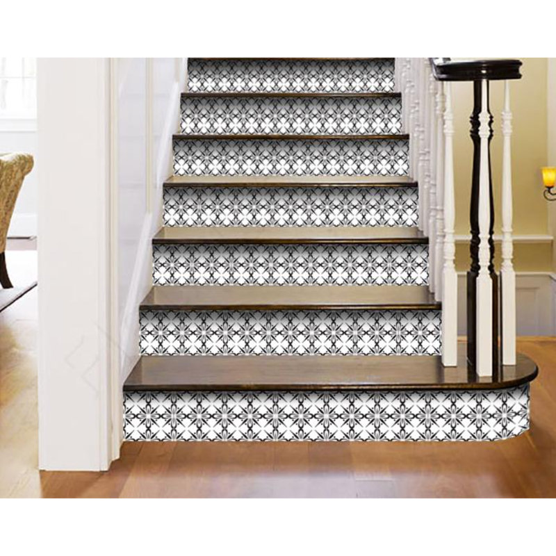 6'' W x 6'' L Vinyl Peel and Stick Field Tile