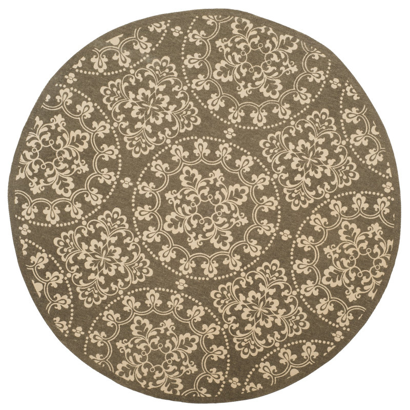 Haylie Hand Loomed Jute Rug, Round 6'