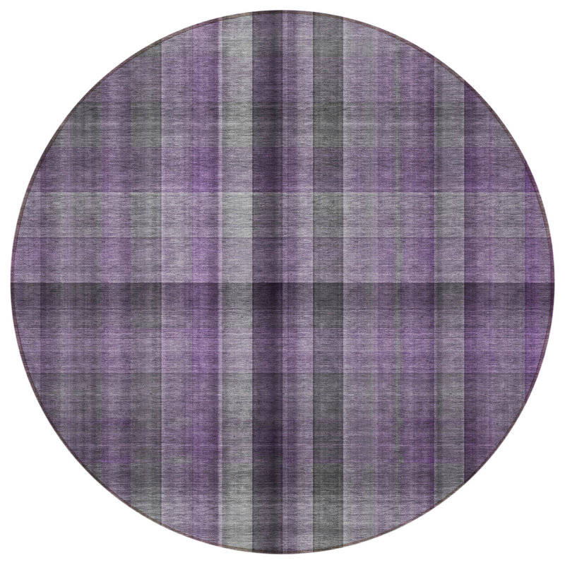 Tapis d'intérieur rond 8 po