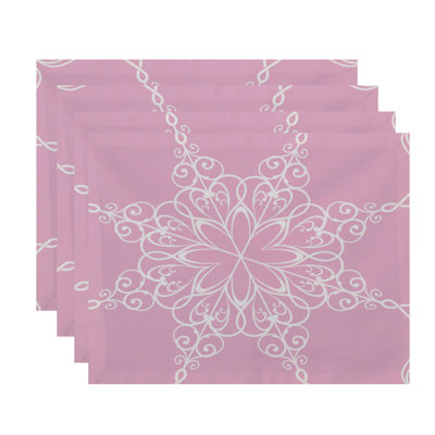 Polyester Geometric Rectangle Placemat