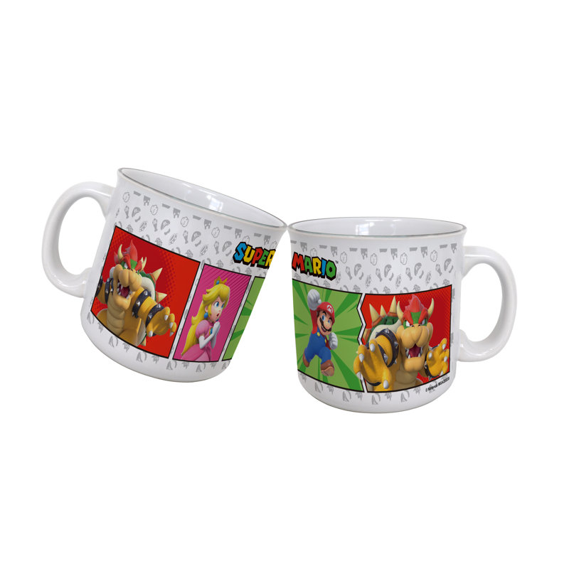 Super Mario- Comic Style 20oz. Camper Mug