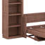 Lit escamotable avec bureau et bibliothèque Murphy-121334641