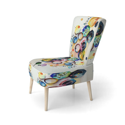 Chaise d'appoint rembourrée Kropa