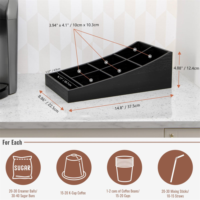Ebern Designs Coffee Pod Storage