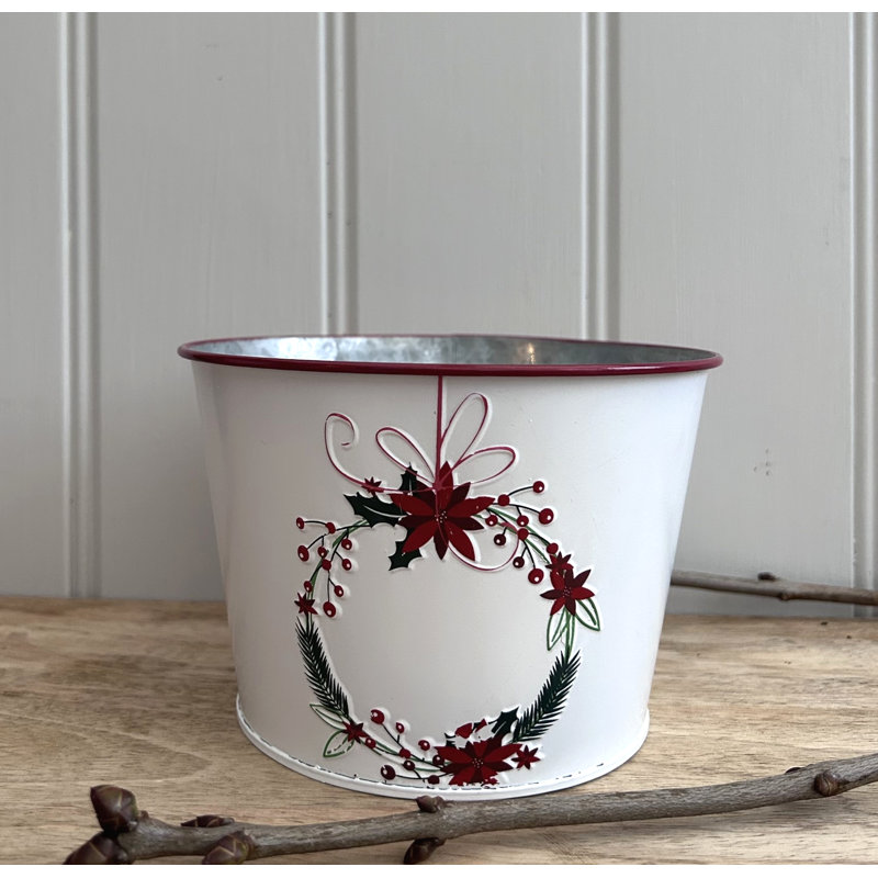 Alvernon Metal Statue Planter