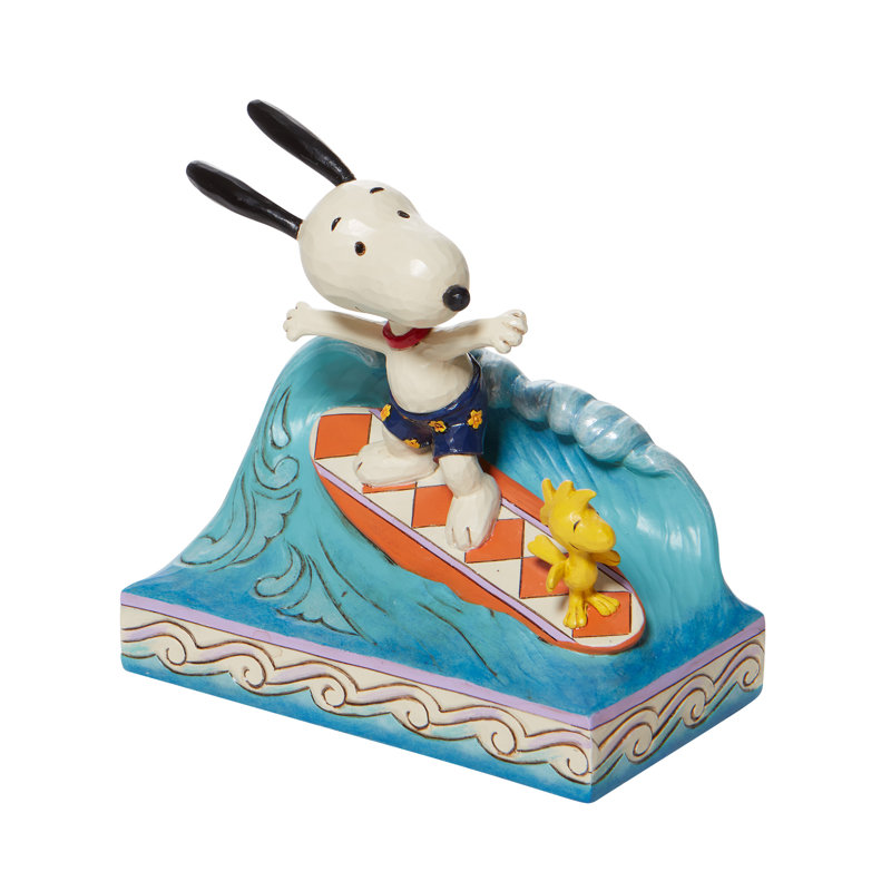 Figurine Peanuts par Jim Shore Snoopy & Woodstock