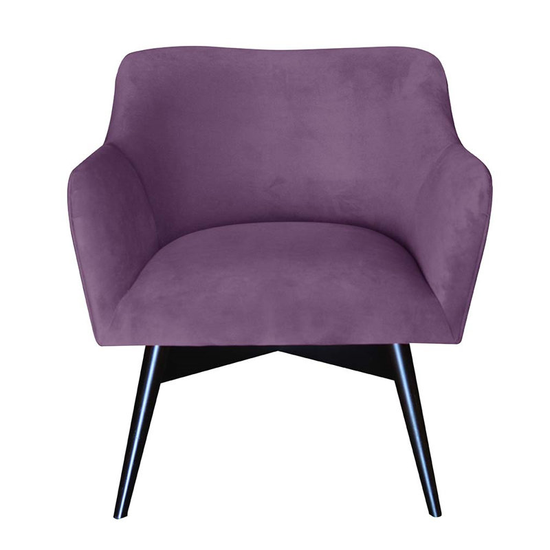Pepi Upholstered Armchair, Violet