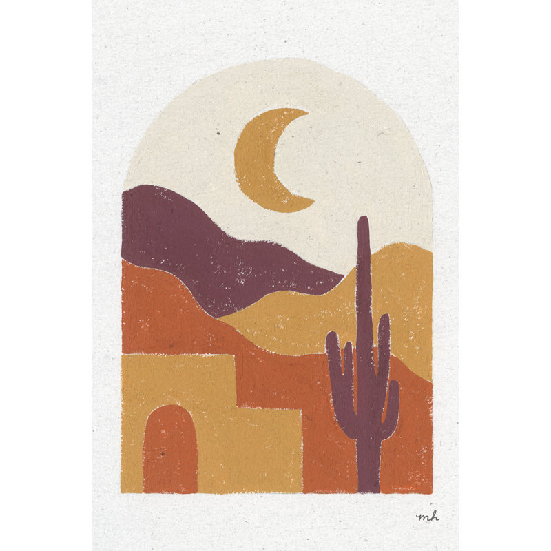 «Desert Window I» par Moira Hershey - impression, H 36 po x l 24 po, Toile tendue