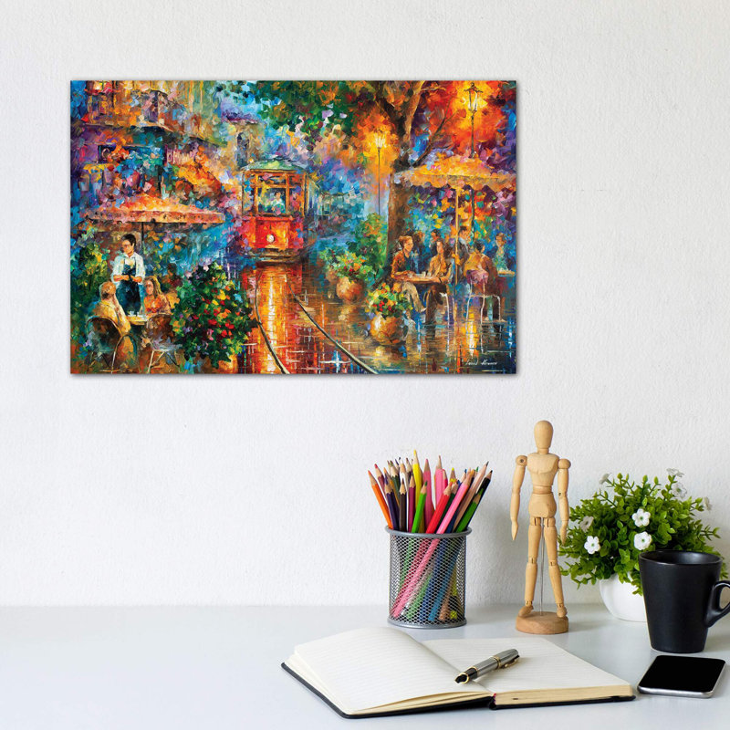 Old Magic by Leonid Afremov - Wrapped Canvas Print, 20.32 cm H x 30.48 cm W