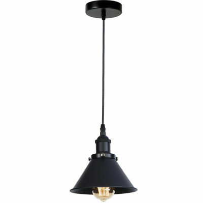 Elam 1 - Light Black Single Pendant