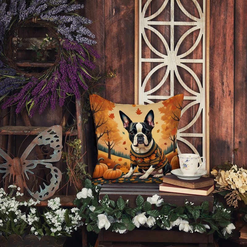  Coussin décoratif intérieur / extérieur en polyester Autre / Sans motif, 14 po x 14 po