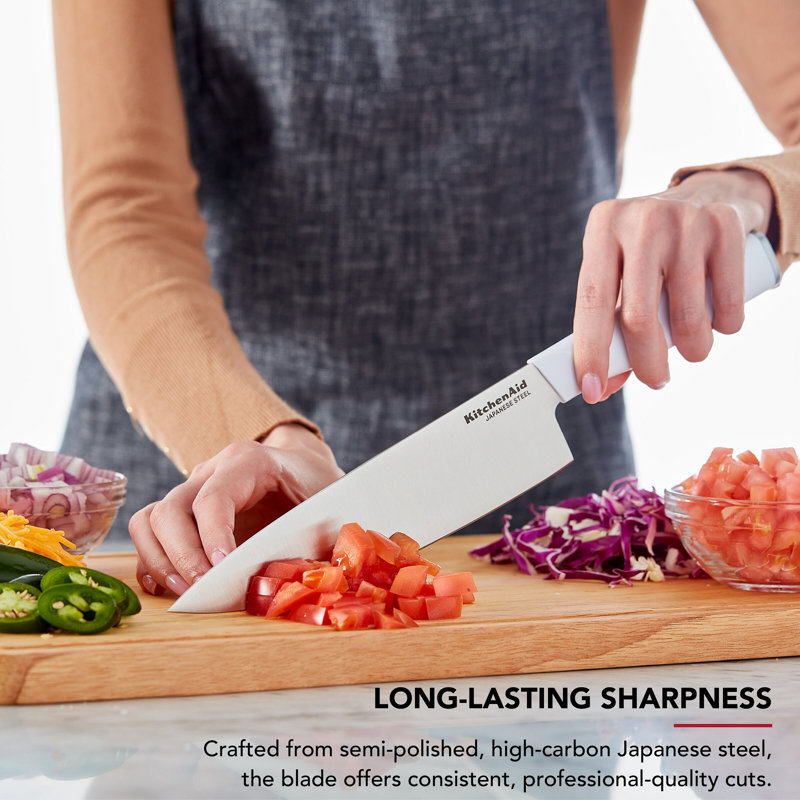 Kitchenaid Classic Chef Knife With Sheath, 8 Inch