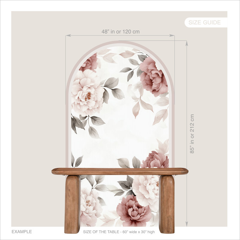  ART TERRITORY Wall Decal, 48" H x 28" W