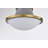 Arbaz Glass Flush Mount-1608514915-1608514910