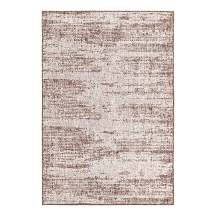 Brown Cartago Indoor/Outdoor Modern Rug