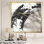 Glam Painted Arcs I - reproduction d'art sur toile encadrée-48308452-48308455