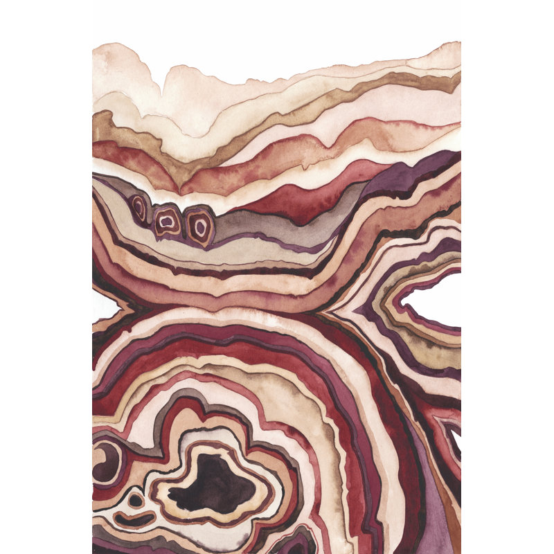Quartz Lore III by Grace Popp - Wrapped Canvas Art Prints, 46cm H x 30cm W x 3.8cm D