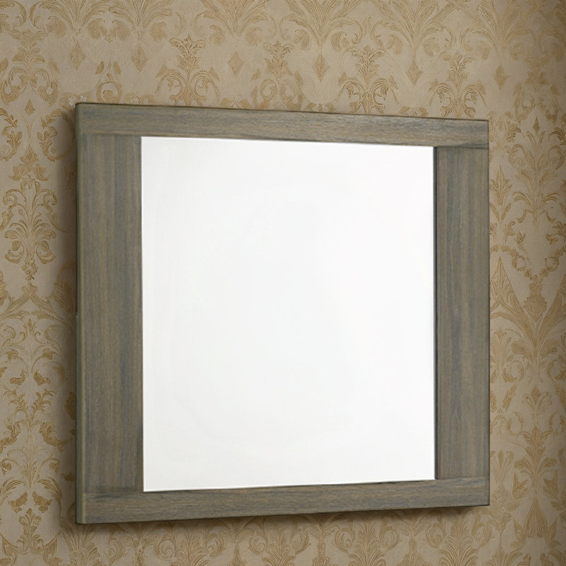 Helvey Wood Flat Mirror