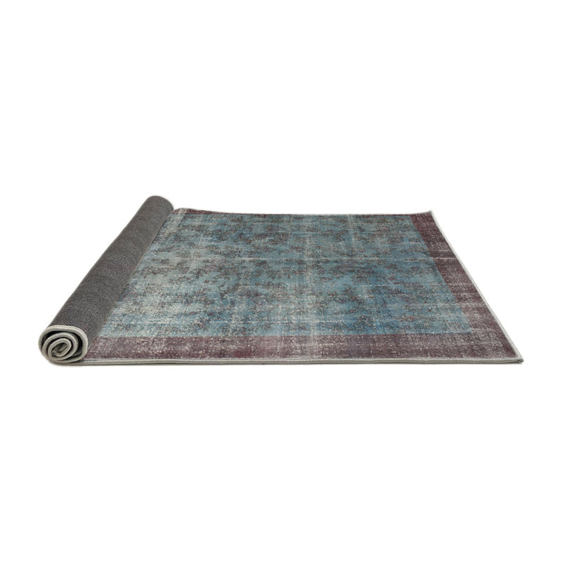 Tapis gris zone contemporaine, Rond 8 pi