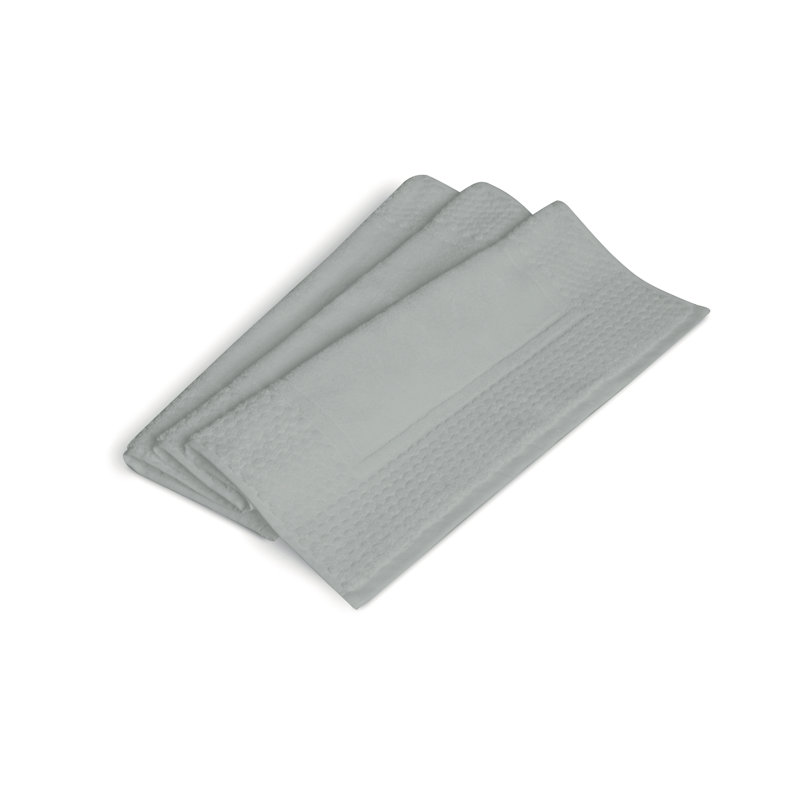 Spa Turkish Cotton Bath Mat, Grey