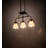 3 - Light Wrought Iron Kitchen Island Pendant