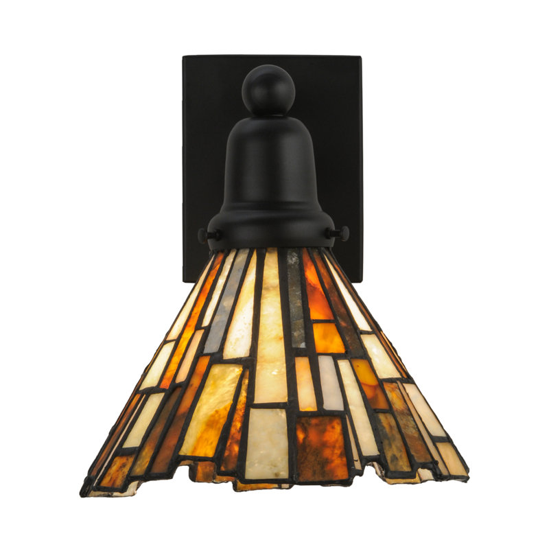 Meyda Tiffany & Stained Glass Copper Armed Sconce