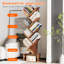 120.4cm H x 20.1cm W Standard Bookcase