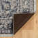 Emanuel Machine Woven Flatwave Cream and Grey Non Skid Backing Polyester Rug