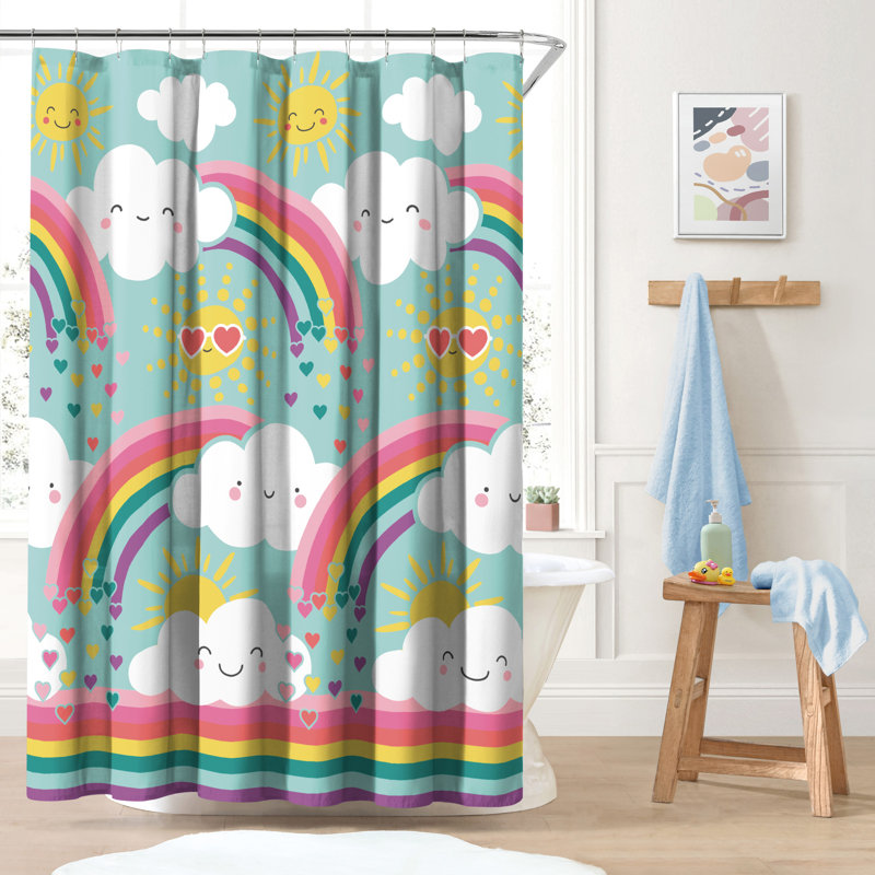 Rideau de douche arc-en-ciel Dream X 72 x 72