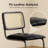 Baur Upholstered Counter Stool with Metal Frame-1664249421-1664249422-1664249423