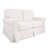Zanesfield 59.75" Rolled Arm Slipcovered Loveseat-693382186