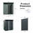 5ft x 3ft Outdoor Metal Storage Shed-116106414