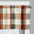 Plaid Tailored Window Valance-97634532