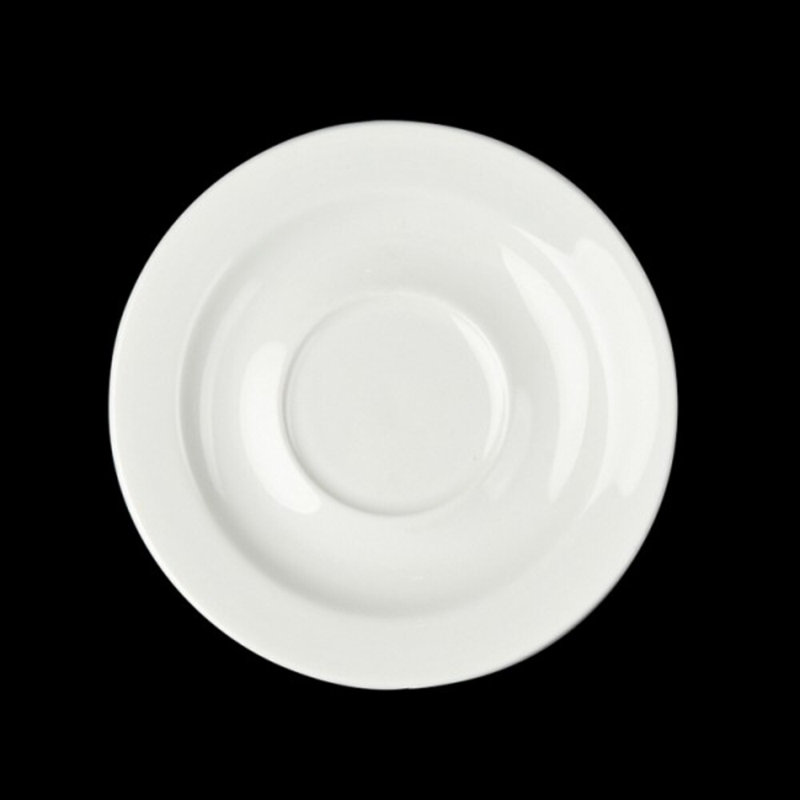 AW PRISTINE UND Soucoupe vierge non décorée