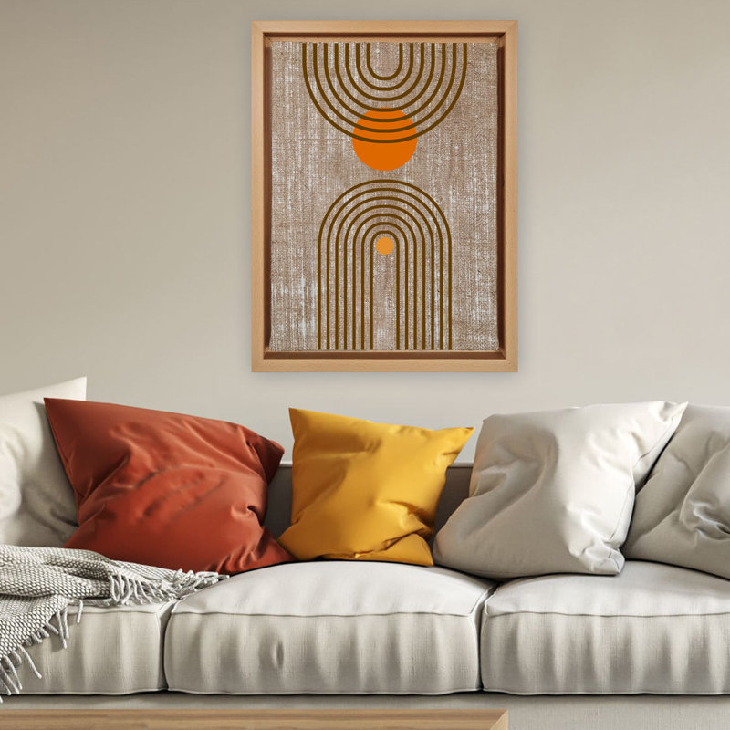 Decorative Canvas Painting, 26" H x 18.1" W, Wood